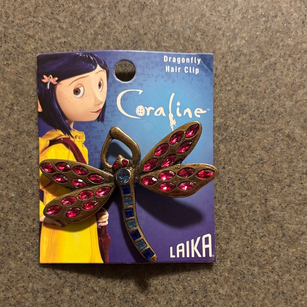 Coraline Dragonfly Hair Clip